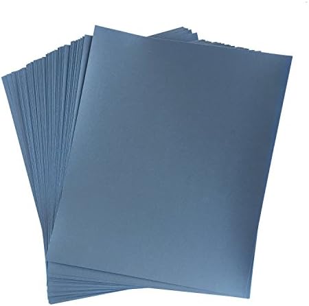 9 X 11 Wet or Dry Waterproof Silicon Carbide Sandpaper Sheets(3000 grit-25 Pack)
