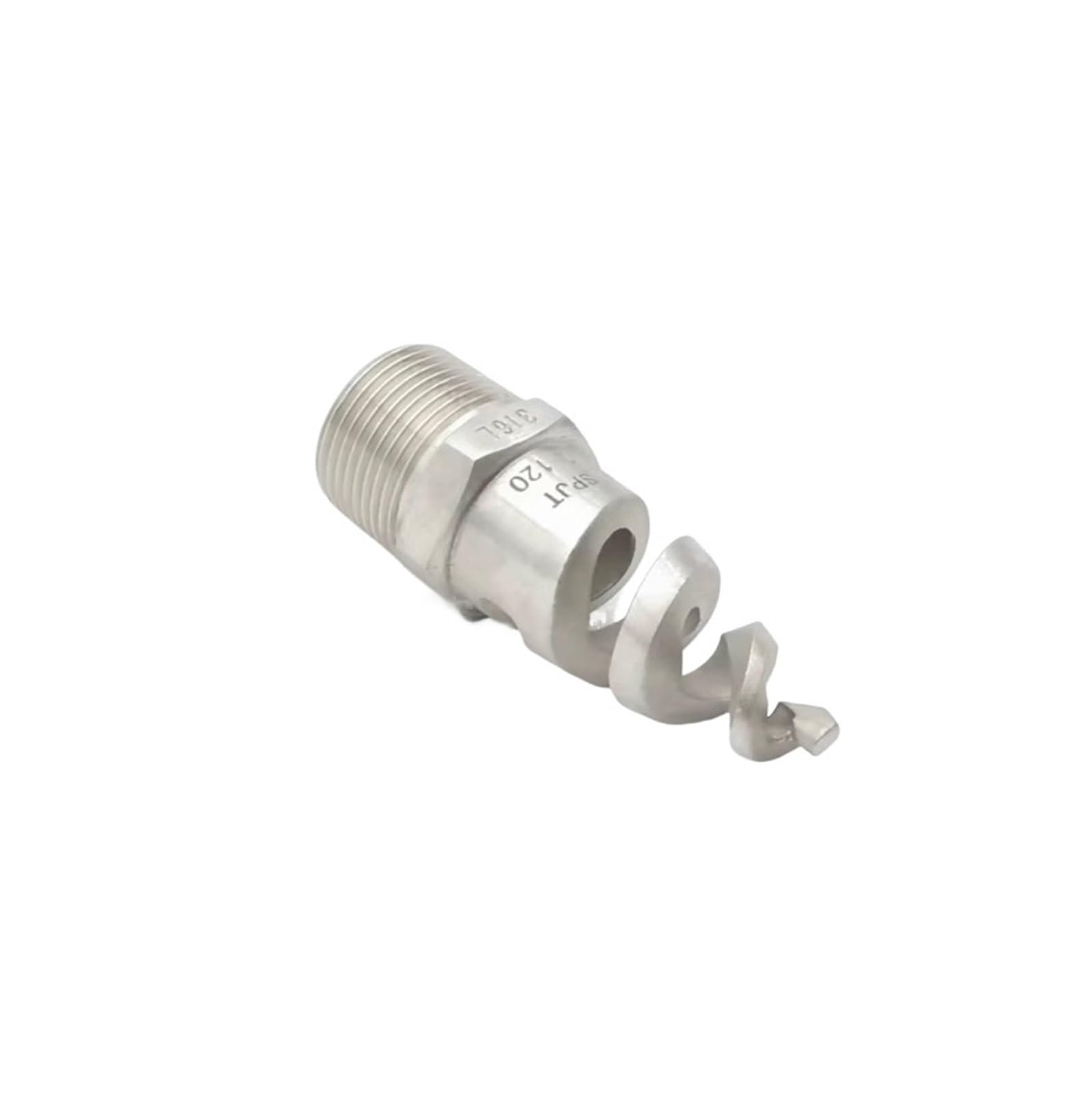 Ugello atomizzatore a cono a spirale in acciaio inossidabile 304 | Spruzzo nebulizzatore da 1/4 a 1 pollice: pulizia del raffreddamento, irrigazione a soppressione(1'')