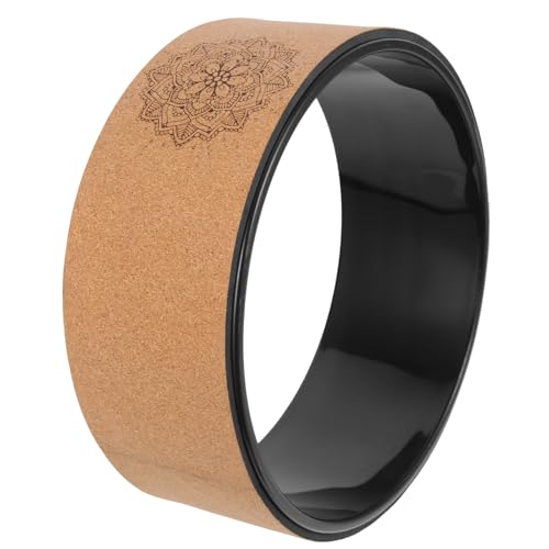 Rueda de yoga de corcho Vaguelly para estiramiento y equilibrio en pilates