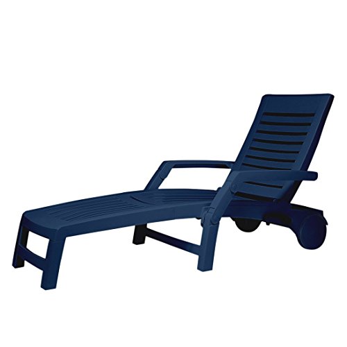 Preisvergleich Produktbild BEST 15400020 Rollliege Florida, blau