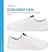 Xero Shoes Casual Walking Barefoot Men's Shoes | Dillon Classic Walking Shoes for Men | Zero Drop, Wide Toe Box, Minimalist | White, Size 12
