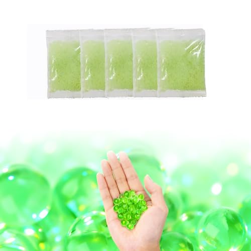Image of VikriDA Glow-in-the-Dark Gel Blaster Refill Ammo | 10,000 Rounds of 7-8mm Non-Toxic Water Beads for Gel Guns