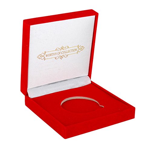 Lux-In GmbH Portafoglio hardware per la memorizzazione di criptovalute come Bitcoin, Ethereum con gettoni (ERC20), Litecoin, Ripple + BONUS (Confezione regalo, rossa)