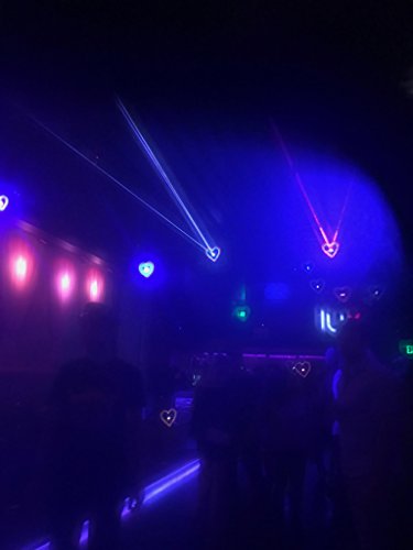 Heart Diffraction Glasses - See Hearts - Rave Glasses, Fireworks Glasses, Holiday Light Glasses #TOP3