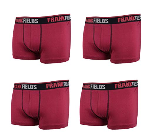 Frank Fields Lot de 4 boxers ajustés style rétro Cover