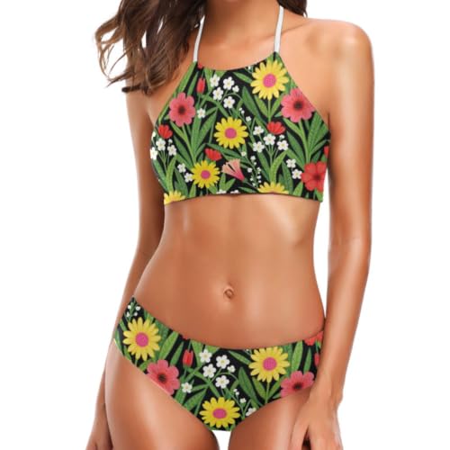 Maillot de bain dos nu à impression sublimation et tissu extensible