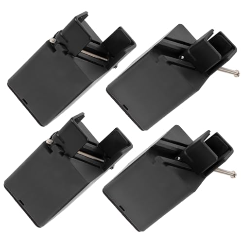 LALAFINA 4pcs Adjustable Furniture Risers Heavy Duty Bed Lifters for Sofa Desk and Chair Material for Elevating Furniture for Extra Storage and Comfort