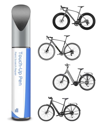 PARTS4EV Vernice per Bici Satin Antracite - Ritocco per Trek, utilizza penna correttiva per metallo e plastica - Vernice per bicicletta ad alta copertura