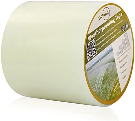 Polytunnel Greenhouse Clear Polythene Repair Tape(100-25)