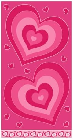 Toalhão de Praia Aveludada 78x150 Beach - Appel (Coração, 78 x 150)