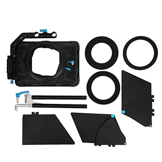 Matte Box, DP3000 M3 Photography Matte Box Control Total de Iluminación con Matte Box para Actividades Al Aire Libre para Hombre para Fotografía de Cine Y Televisión