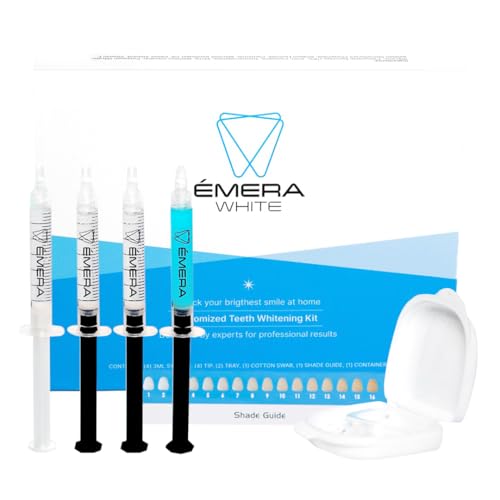 EmeraWhite Teeth Whitening Kit - 9-Day Whitening System for Sensitive Teeth - Professional At-Home Treatment for Fast, Safe Results | Enamel Safe
