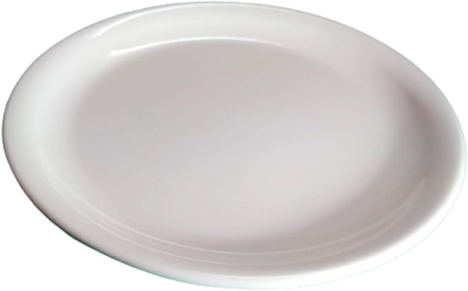 Melamine Dinner Serving Plate, Set of 6, White