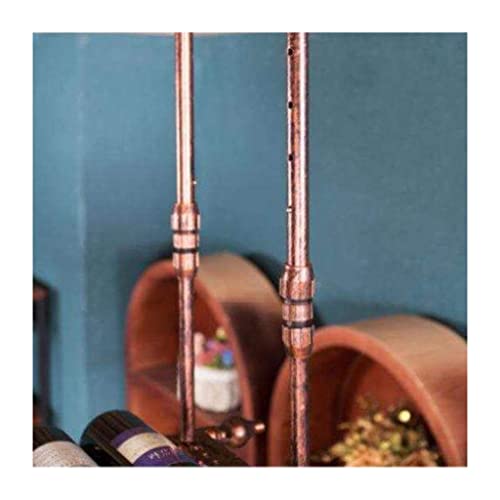 Porte-verre à vin suspendu support de rangement de barre industriel - 5