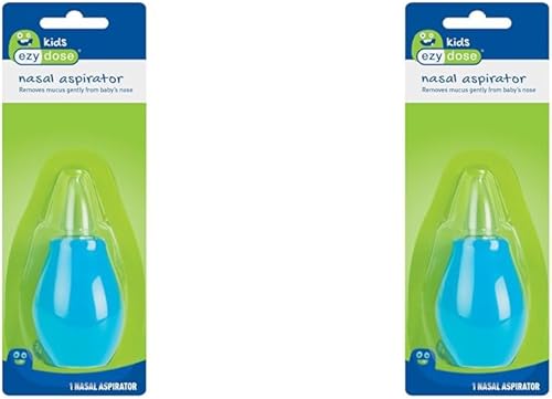 Miniatura 1 de EZY DOSE Ezy Dose - Aspirador nasal para niños, alivio sinusal y succión de moco para bebés y niños pequeños, fácil de limpiar y apto para