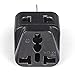 OREI Australia, New Zealand, China Power Plug Adapter, AU Travel Adapter 2 in 1 USA Grounded Outlet Universal Socket - Type I - Fiji, Argentina - 4 Pack