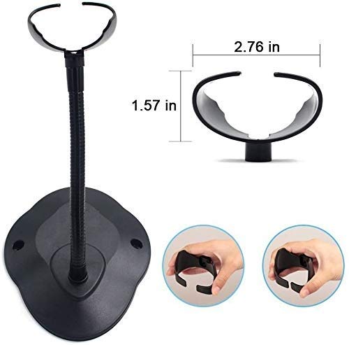 Adjustable Barcode Scanner Stand, Shonco Hands Free Barcode Scanning Bar-Code Reader Cradle Holder Adjustable Goose Neck Stand For Symbol Scanner Barcode Scanner Scan Gun Label Reader 2Pack #TOP2