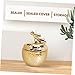 CONGARTENO Multi Function Candy Jar Decorative Jewelry Box with Lid for Home Storage for Treats and Accessories Elegant Design present for All Occasions