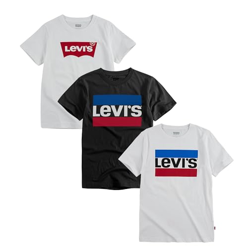 Levi's Kids T-Shirt (Lot de 3) Garçon aux finitions soignées