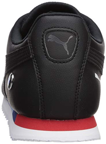 PUMA PUMA mens Bmw M Motorsport Roma Sneaker, Black/Black, 11.5 US
