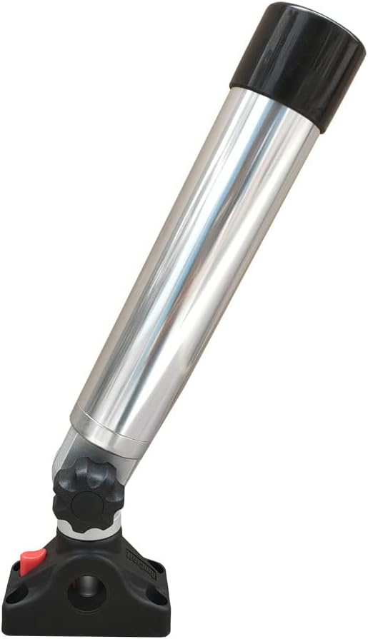 Brocraft Aluminum Heavy Duty Rocket Launcher Rod Holder / Boat Aluminum Rocket Launcher Rod Holder