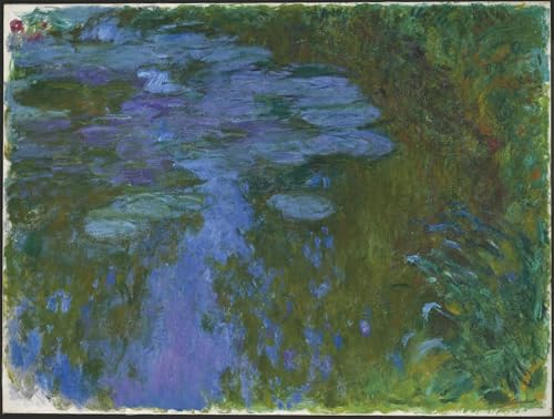 Nymphéas de Claude Monet décoration du salon mur vide tableau paysage 60x90