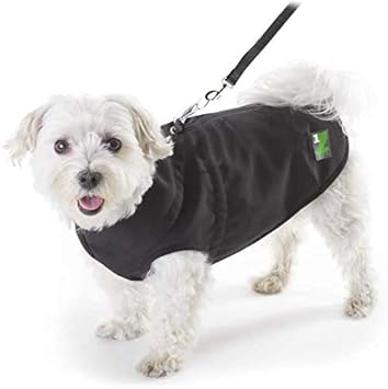 Pawz Black 1Z Coat, 16-inch Long/ 25-inch Girth