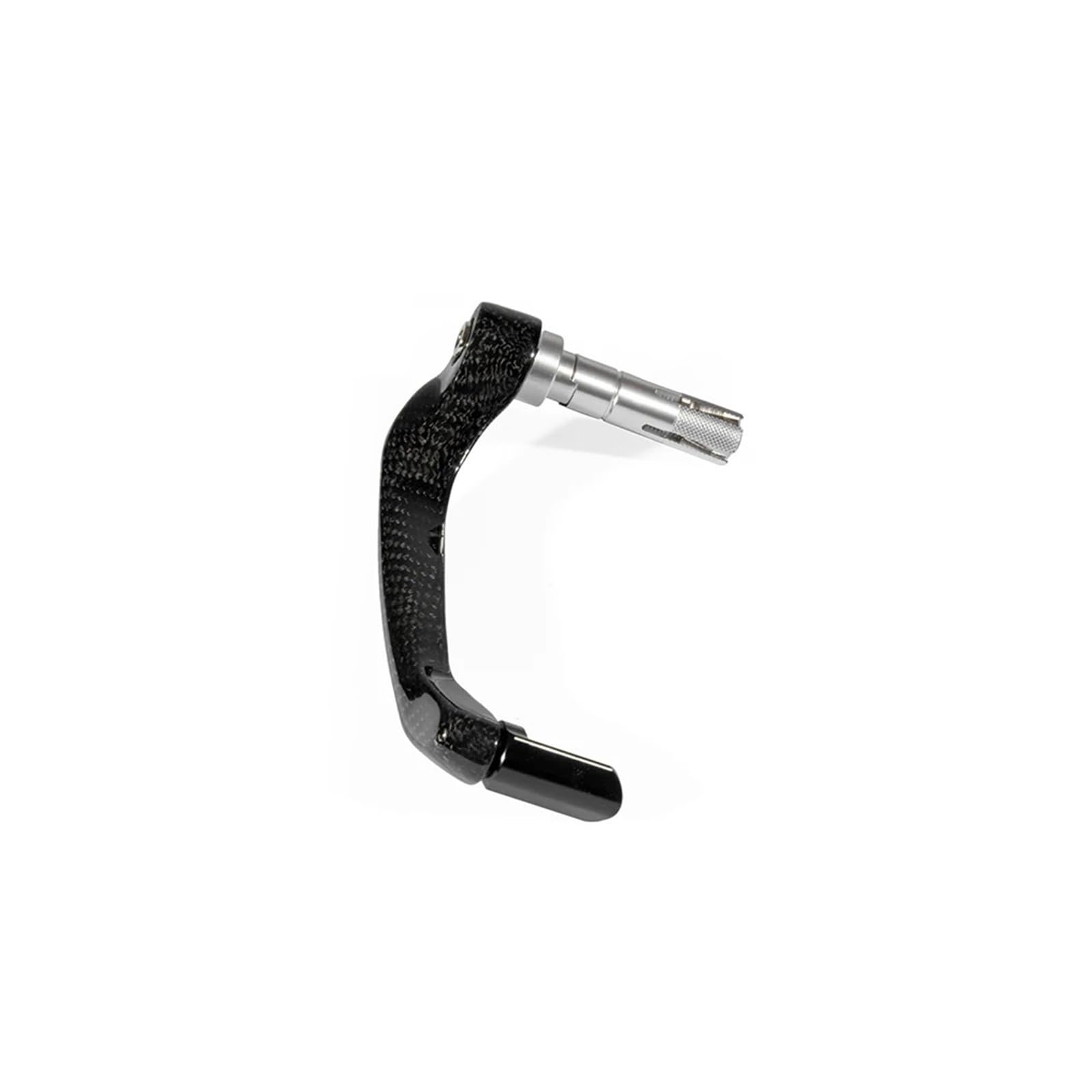 Hydbcnp Left Motorcycle Handguards Universal Carbon Fiber Protector Brake Clutch Lever Guard Protector Motorcycle Handlebar Protector(Left)
