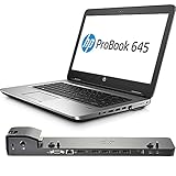 HP ProBook 645 G3 - Ordenador portátil de 14 pulgadas FullHD | AMD A6-8530B 2,3 GHz | SSD 256...