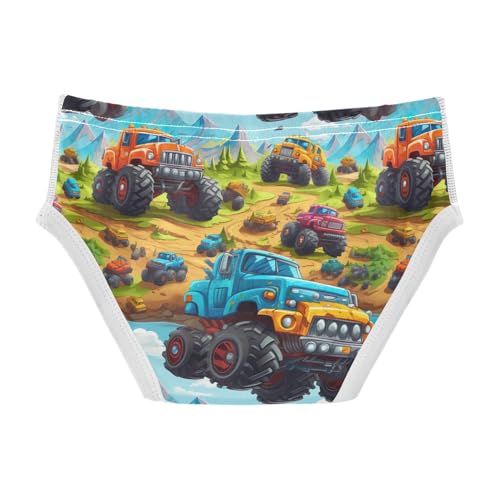Monster Truck Toddler Boy's Underwear 2T 202a85942