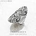 New 2026 Ring Maori Cultural Tattoo Ornament, Bridal Sets Fashion Good Jewerly for Women Men Gift-Romantic Couple Ring, Great Gift Idea for Valentine's Day Perfect for Gift for Special Occasions
