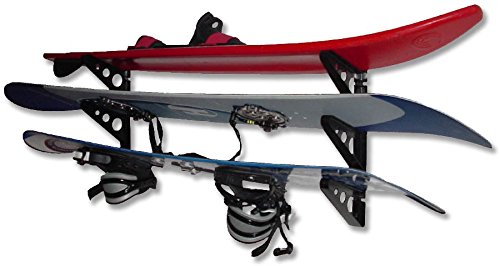 image for StoreYourBoard Water Ski Wall Mount Storage Rack, Waterski Gear Organi