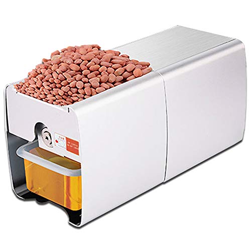 CGOLDENWALL Automatic Oil Presser Hot Cold Press Oil Extractor Expeller Press Machine Stainless Steel Nut Oil Pressing Machine for Home Use CE Certificate