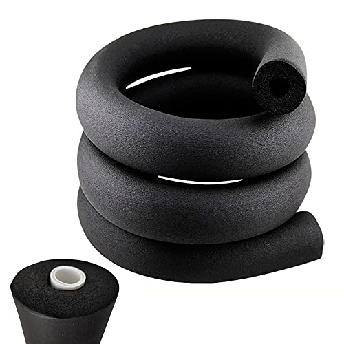Yibcn Schaum Schlauch, Rohrisolierung Solar Isolierung Rohrdämmung 1.9m Isolierschlauch, Elastomer, flexibel, geschlossenzellig, Dämmstärke 20mm (Size : Inner Diameter 27mm) Cover