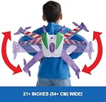 ​Mattel Disney and Pixar Toy Story 5 Hi-Tech Space Ranger Jetpack, Kids Role Play Gear, Wings Transform, Lights & Sounds, Adjustable Strap