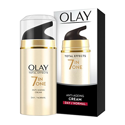 Image of Olay Day Cream Total Effects 7 in 1, Anti-Ageing Moisturiser, 20g And Olay Night Cream Total Effects 7 in 1, Anti-Ageing Moisturiser, 20g