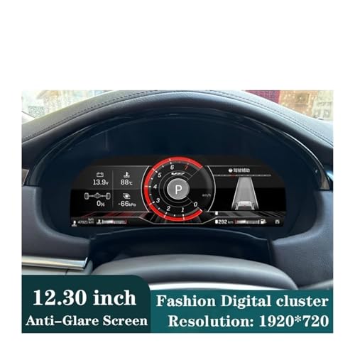 Pantalla LCD 12,3 compatible con Cadillac SRX y cabina virtual CarPlay 2