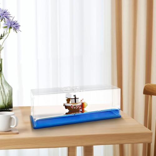 Crunier Kreuzfahrtschiff Fluid Drift Flasche,Cruise Ship Fluid Drift Bottle, Unsinkbares Kreuzfahrtschiff-Spielzeug,Kreative Acryl Schiffsflüssigkeits Driftflasche Ornament,Nautische Dekoration