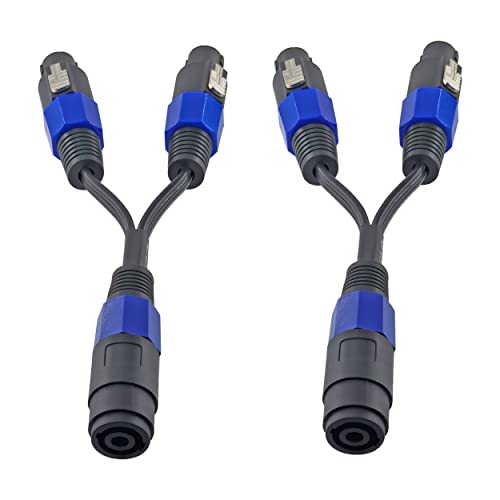 Cable Adaptador Speakon WJSTN 2 polos 2 pack miniatura 5