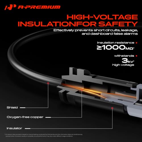Image of A-Premium Front and Rear Brake Pad Wear Sensors Compatible with Mini Models