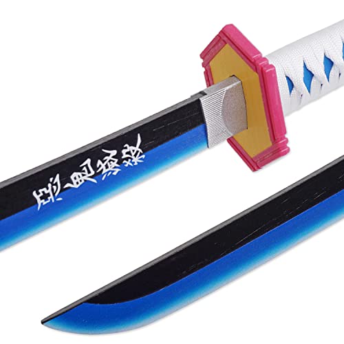 Zisu Bamboo Blade Demon Slayer Sword, About 41 inches, Hashira Pillars & Protagonist Katana for Cosplay Purpose, Anime Original Texture