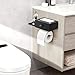 Lifewit Plástico Portarrollos con Estante y Cajón de Pared Atornillado o Adhesivo Imagen de Lifewit Plástico Portarrollos con Estante y Cajón de Pared Atornillado o Adhesivo
