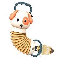 Kids Accordion Instrument Toy Explore & More Cartoon Elephant/Dog Shape Music Early Education Toy Musical Instrument