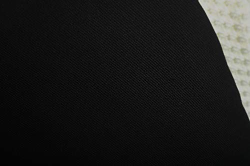 Tangdepot Cotton Solid Throw Pillow Covers, 18" X 18" , Black #TOP4