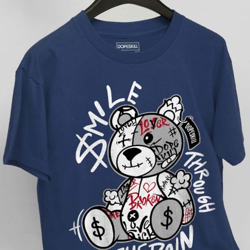 Image of DopeSkill Graphic Tee Streetwear Hip Hop Hypebeast Street Style Unisex T-Shirt Sneaker Colour Matching Shirts Cute Graphic