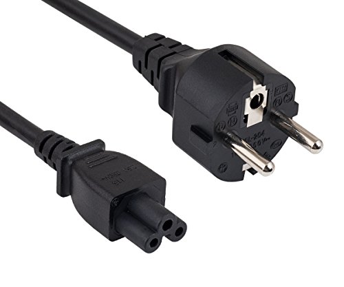 Cable Leader 6ft European 3-Prong Notebook Power Cord (CEE 7/7 to IEC320 C5)