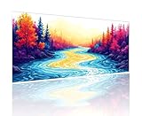 【Meilleure décoration de chambre et cadeaux créatifs】 : les kits de peinture diamant DIY sont très adaptés pour être placés dans la chambre, la salle à manger, le bureau, etc. La décoration intérieure parfaite rendra votre chambre plus romantique et confortable. Quel que soit l'âge ou les goûts de la personne que vous souhaitez surprendre, le kit complet d'art diamant sera toujours une bonne idée de cadeau