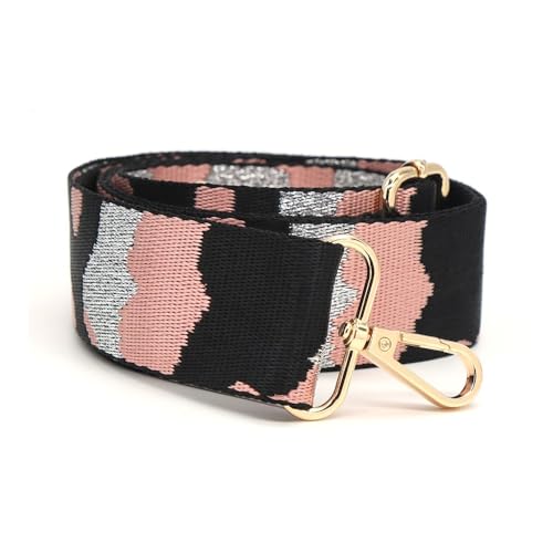Bandoulière de sac pour remplacer une anse usée ou douloureuse rose
