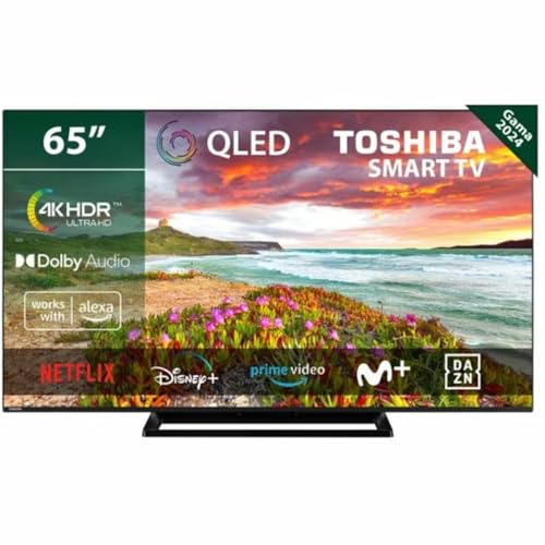TOSHIBA 65QV3363DG TV QLED 65'' 164 cm 4K UHD 3840x2160 HDR Smart TV 3xHDMI WiFi - vue 6