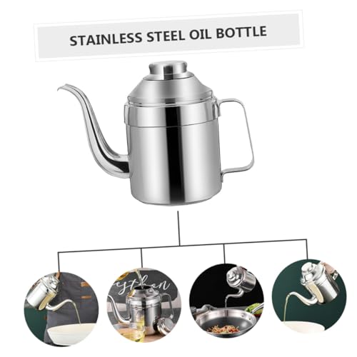 Olla de aceite de acero inoxidable duradera para proteger tus salsas 3
